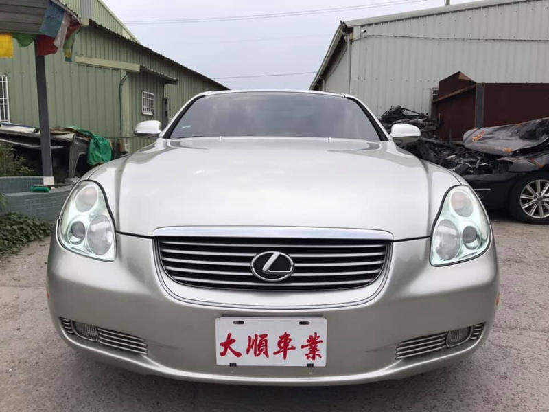 大順中古汽車lexus Sc430 可過戶敞篷跑車車美無故障出售 流當車 權利車 露天拍賣