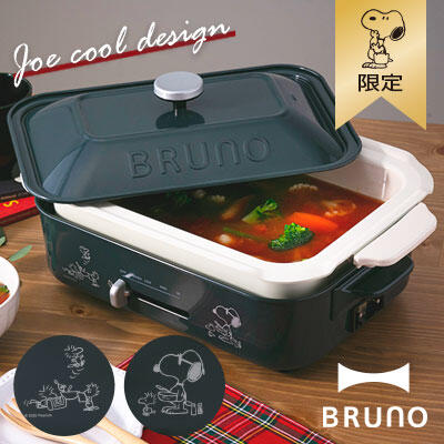 ◎日本販賣通◎(代購)20202冬季新款 BRUNO X SNOOPY 史努比 聯名款 PARTY 多功能鑄鐵電烤盤