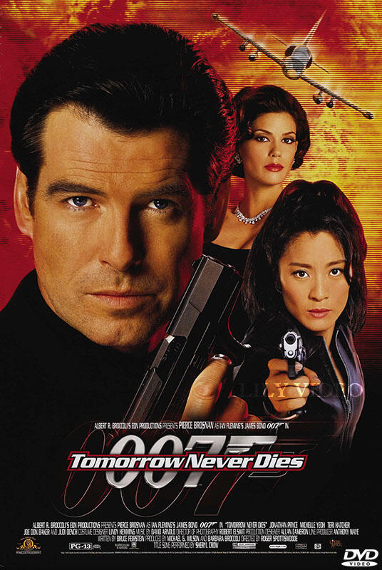 歐美電影007明日帝國TomorrowNeverDies皮爾斯布魯斯南楊紫瓊DVD | 露天