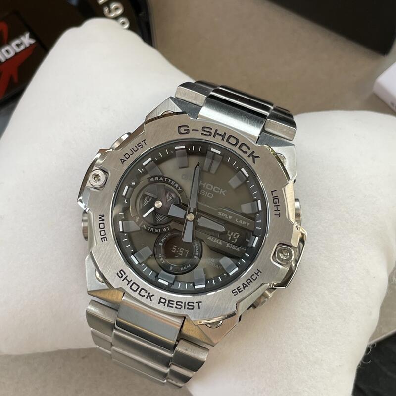 王一博代言Casio卡西歐手表G-SHOCK GST-B400D-1A/AD-1A4/BD-1A2太陽能