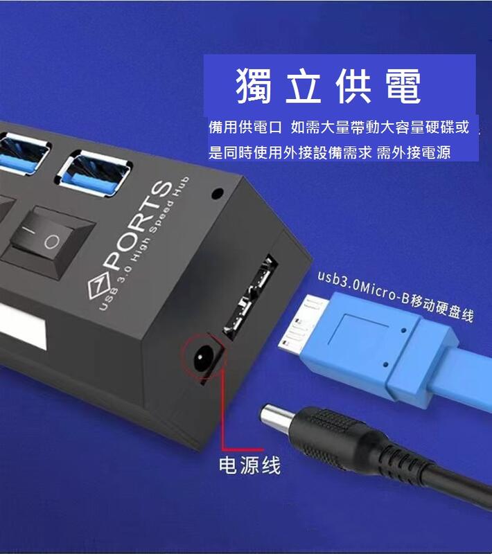GB【台灣現貨】USB3.0usb分線器HUB帶獨立開關4口hub集線器極速usb3.0擴展器 | 露天市集 | 全台最大的網路購物市集