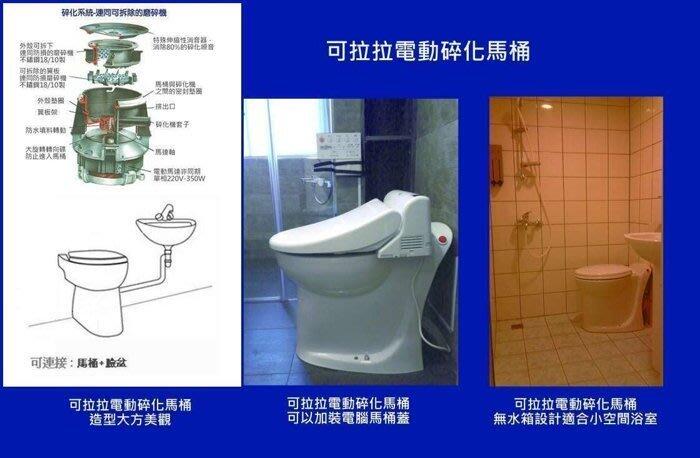 大尾鱸鰻便宜GO】Mr.Bear 名品PR-1721 電動碎化馬桶全自動化糞馬桶電動