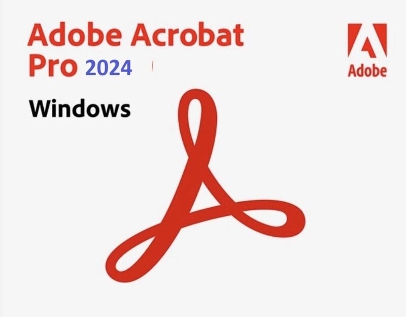 呆呆熊 正版序號買斷 Adobe Acrobat PDF Pro 2024商業用 正版更新 wiin10 11 7mac