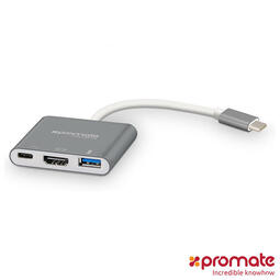 Hub USB-C a HDMI y VGA Promate Mediahub-C2 - B·Great
