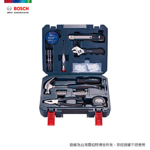 【PChome 24h購物】Bosch 66件手工具組