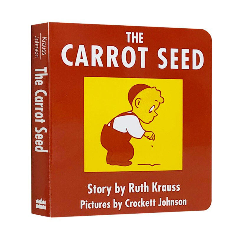 熱銷~胡蘿卜種子進口英文原版紙板書 The Carrot Seed