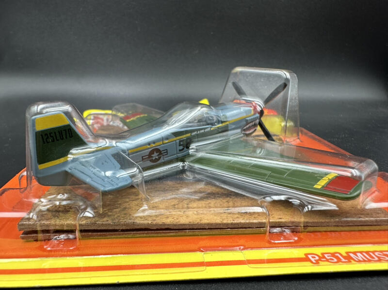 78停機坪- Matchbox P-51 Mustang 野馬戰鬥機捍衛戰士Top Gun螺旋槳