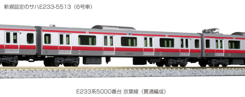 KATO 10-1568 10-1569 E233系 5000番台 京葉線 貫通編成 基本