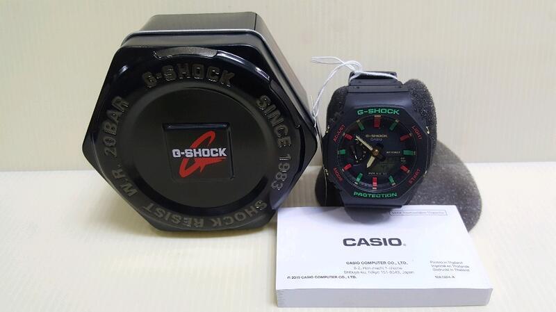 全新已拆封未使用正品公司貨卡西歐G-SHOCK GA-2100TH-1A CASIO | 露天