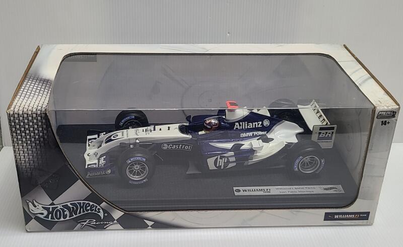 收藏品Hot Wheels風火輪1/18 Williams F1 BMW FW26 Juan pablo montoya