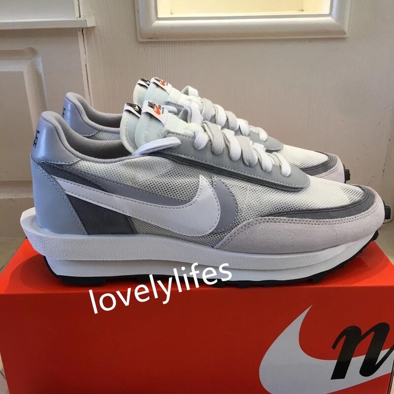 Sacai x Nike LDWaffle Summit White 灰白黑白解構聯名款BV0073 100