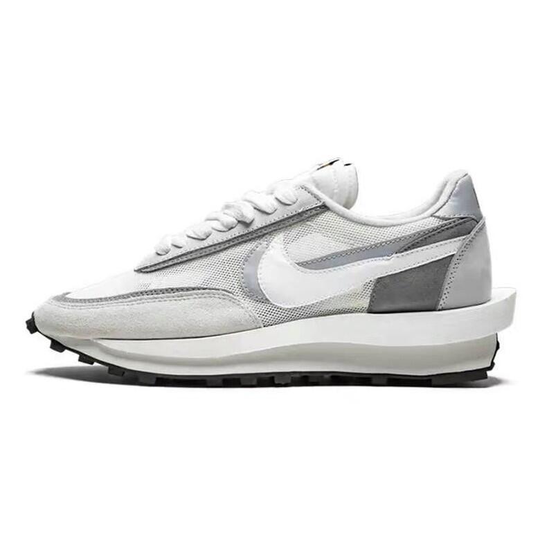 特價品質NIke x Sacai x Dior聯名男女華夫迪奧雙勾休閒慢跑鞋透明呼吸