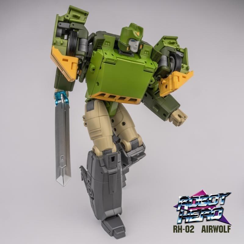 小新新品】RobotHero RH-02 彈簧AirWolf 三變戰士再版| 露天市集| 全台