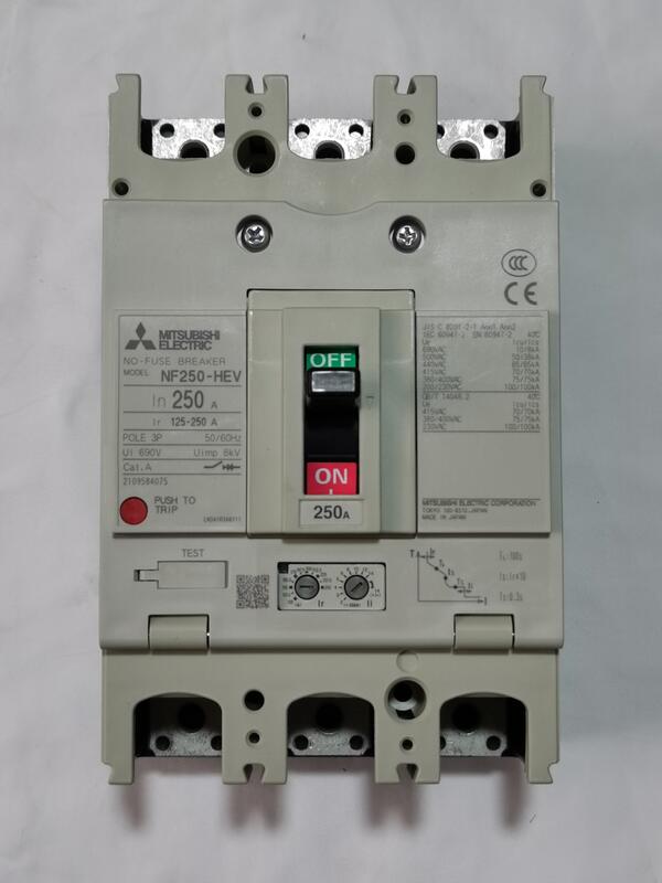 三菱電機 NF250-SEV 3P 125-250A NFM付き-