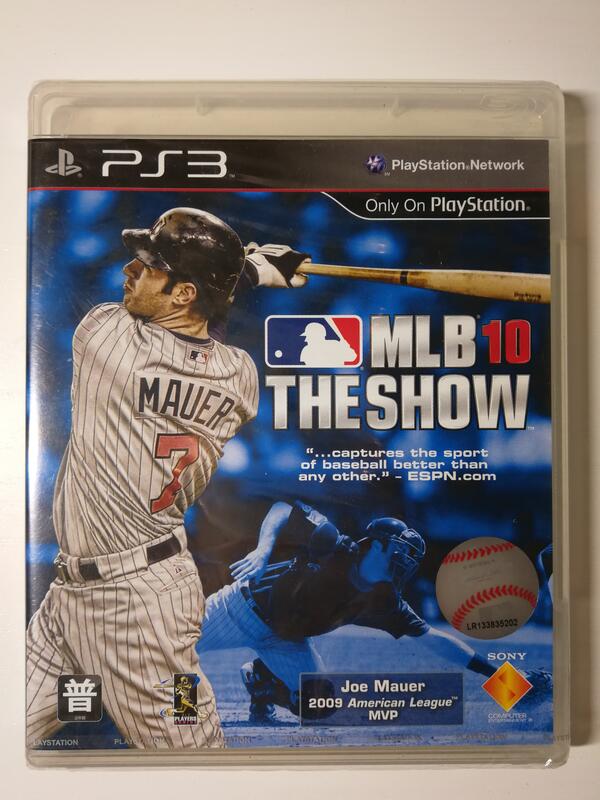公仔遊戲王】PS3 SONY遊戲Game:美國職棒大聯盟MLB 2010 THE SHOW 10