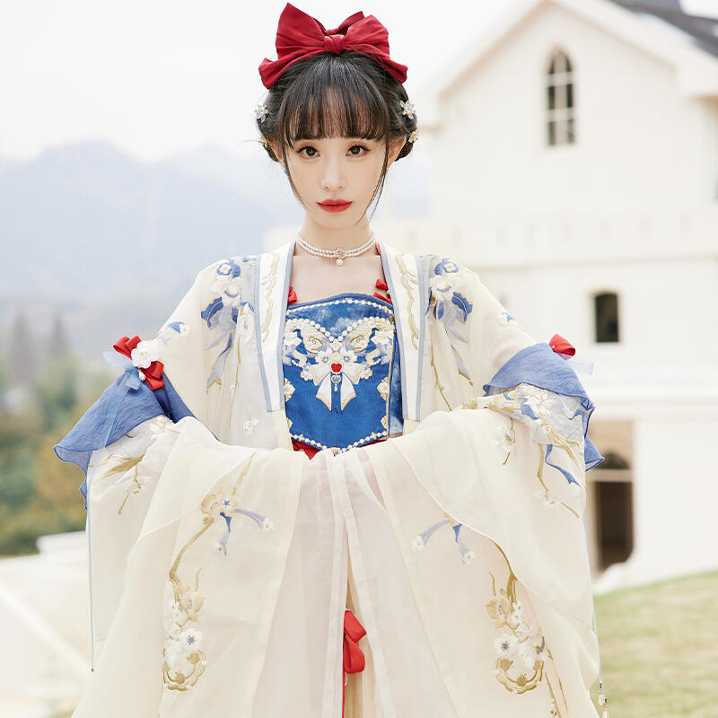 十三余 小豆蔻 漢服 ディズニーコラボ 白雪姫 「白雪華夢」全