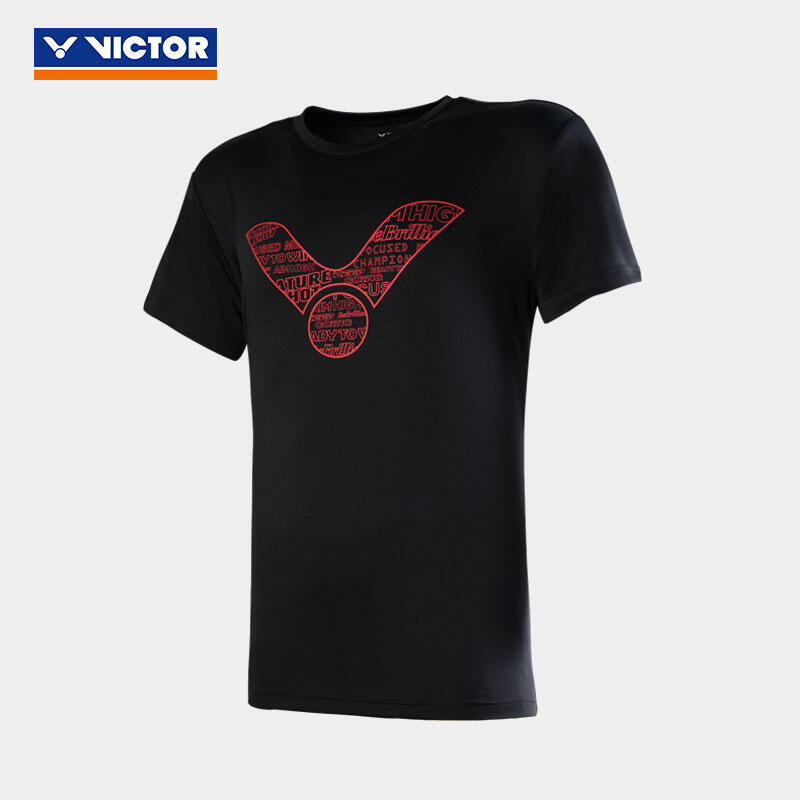 【新品上市】VICTOR威克多  男女羽毛球服  短袖速干上衣 訓練系列T恤00017 這貨好看