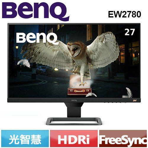 【良興可刷卡】BenQ EW2780 27型 HDR影音娛樂護眼螢幕