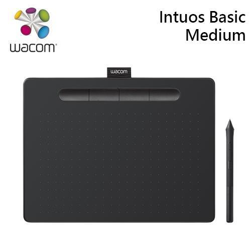 【良興可刷卡】Wacom Intuos Basic Medium 繪圖板 入門版 黑-CTL-6100/K1-C送百元禮