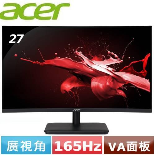 【良興可刷卡】Acer宏碁 ED270R P 27型 VA曲面電競螢幕