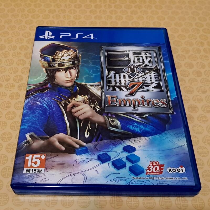 過年也出貨】全新！PS4遊戲片真三國無雙7 中文版三國無雙7帝王傳真三國