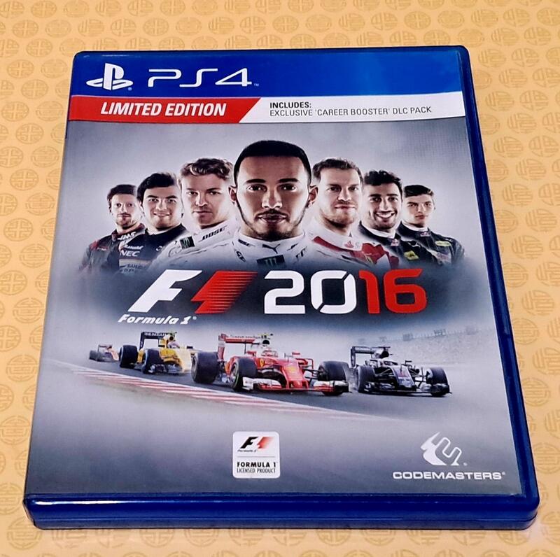 現貨速發F1 2016 PS4遊戲片兩款運費半價2016年世界一級方程式錦標賽PS4