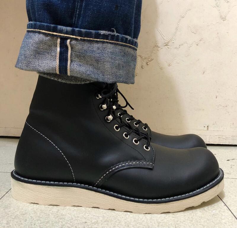 球球機車特價美國正品紅翼redwing red wing 8165 8166狗標日本工裝靴非