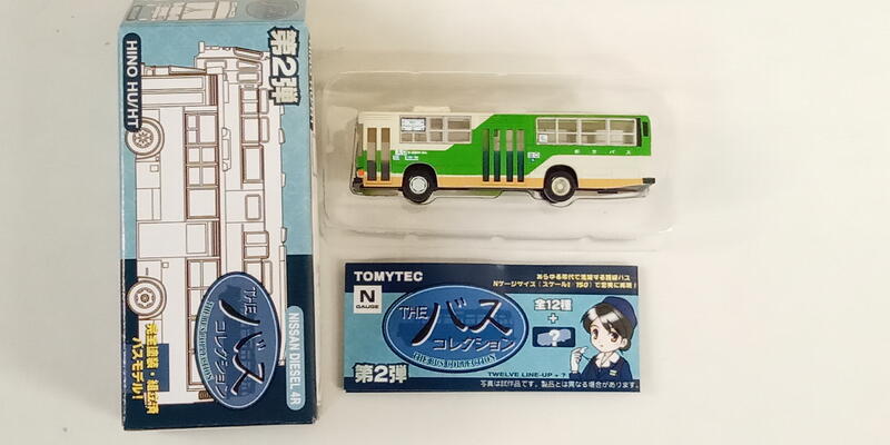 [中古良品] Tomytec The Bus Collection 第2彈 HU/HT 東京都交通局