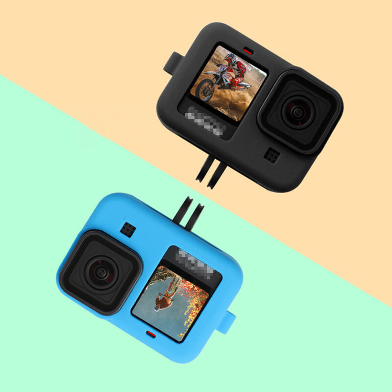 小七新品】適用于Gopro hero9硅膠套Gopro10防摔殼運動相機保護套潛水套