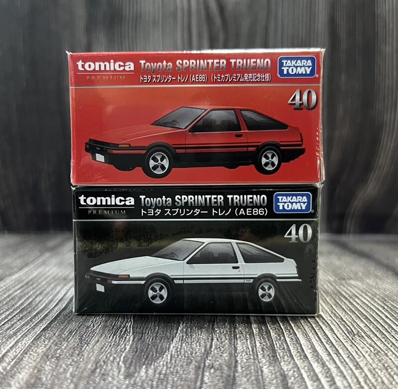 G&T】TOMICA 多美小汽車黑盒NO.40 豐田Toyota AE86 162575 162070