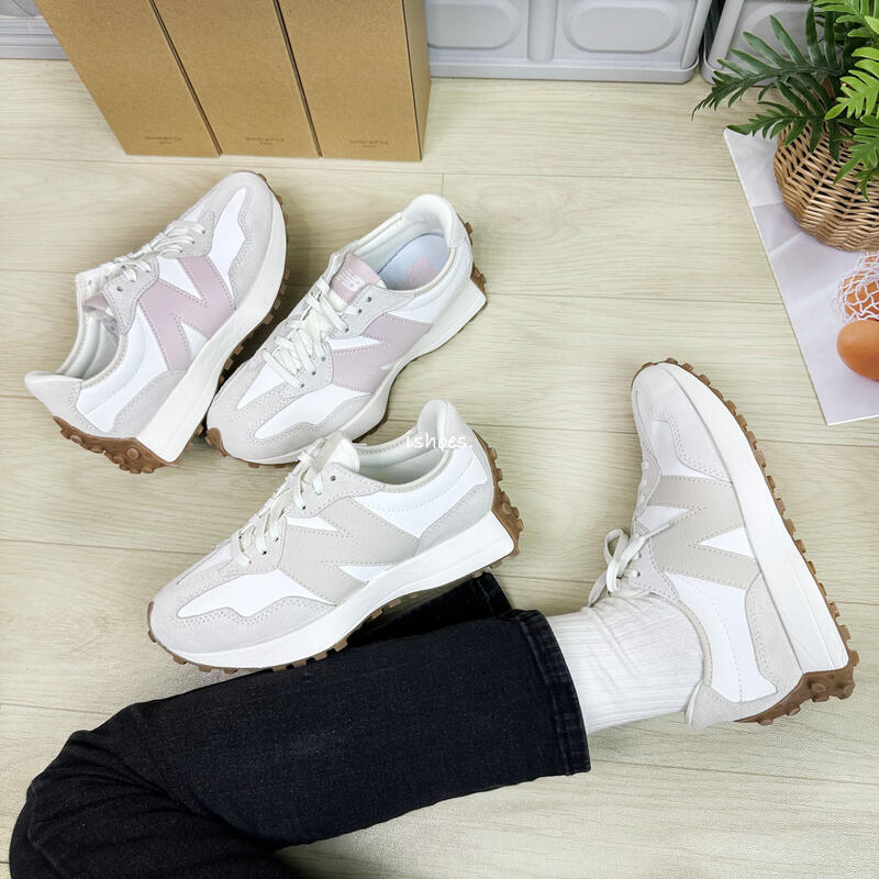 現貨iShoes正品New Balance 327 女鞋流行增高休閒鞋WS327AL WS327AN B