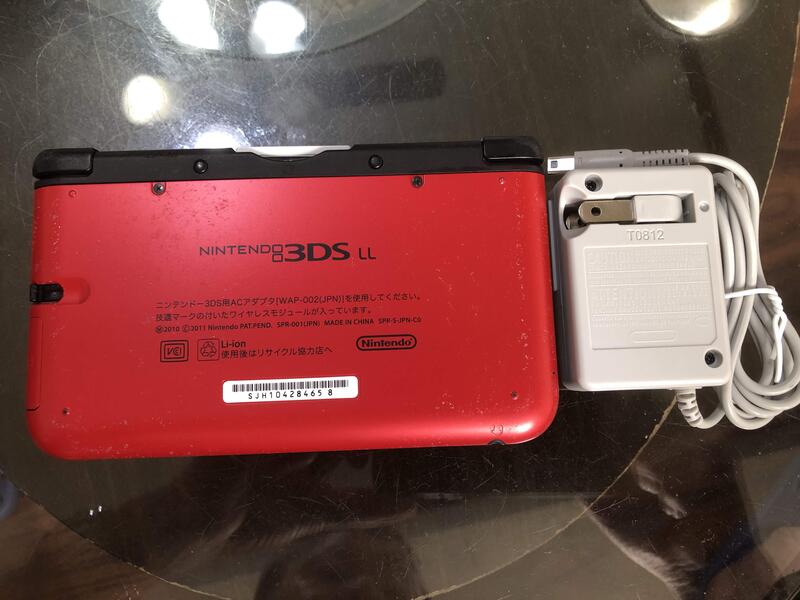 土城可面交現貨稀少限量二手日版任天堂Nintendo 原裝可改機3DS LL 8成