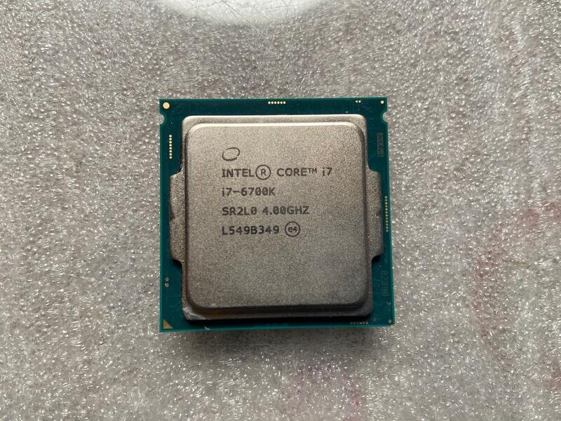 全場下殺~Intel英特爾 i7-6700K壞件CPU百分百原裝 尸體  實物圖