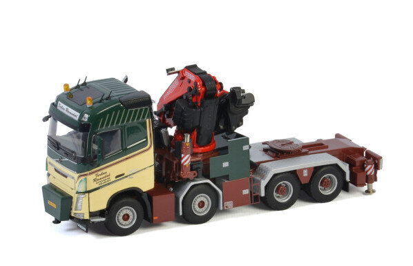 千代】WSI 1:50 VOLVO FH4 8X4 FASSI 110 隨車吊卡車模型TorbenRamsdal 