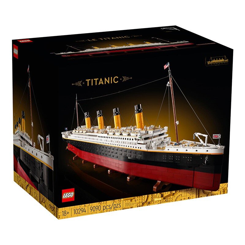 【千代】11月新款LEGO樂高10294泰坦尼克號鐵達尼號沉船模型拼搭積木玩具