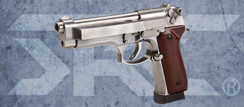 Sr92 【ALPHA網路最低價】SRC SR92 M92 INOX 不鏽鋼製 銀色版 CO2退膛手槍 CO-702L | 露天市集 | 全台最大的網路購物市集