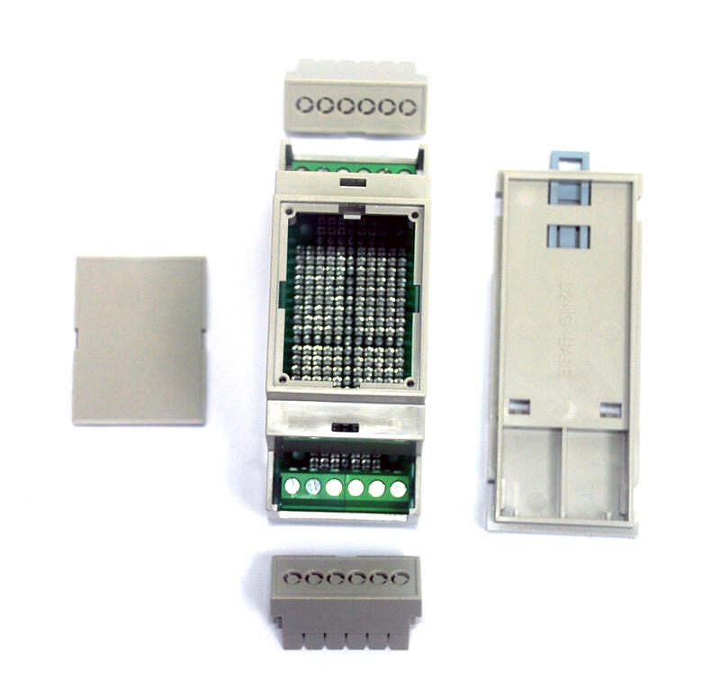 D2mg Gainta 軌道型 塑膠盒 控制盒 轉接盒 D2MG W=36.3mm Plastic ABS Box | 露天市集 | 全台最大的網路購物市集