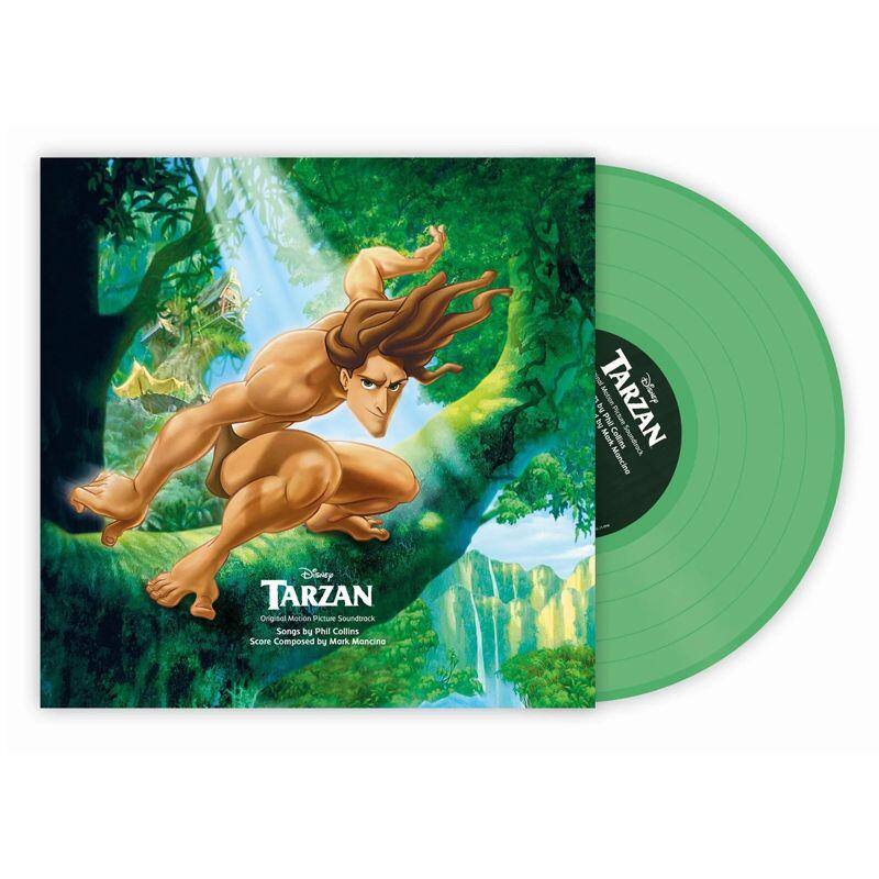 【黑膠唱片LP】泰山電影原聲帶 (綠色彩膠) Tarzan Original Soundtrack---8752858