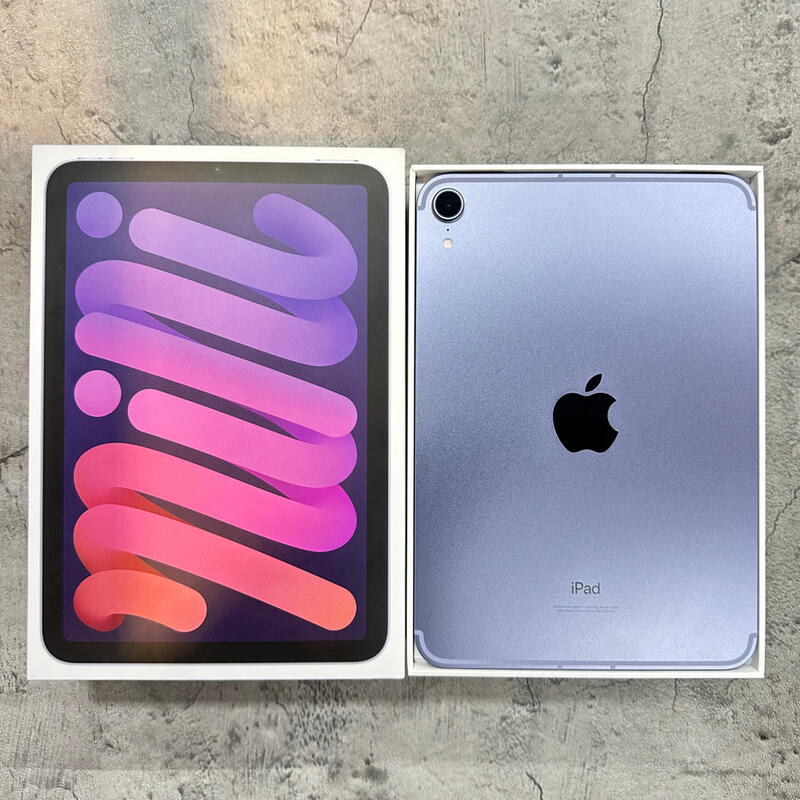 ➰極新福利✨iPad mini 6 256G wifi  紫色✨ 台灣公司貨  iPad mini 6 256 紫