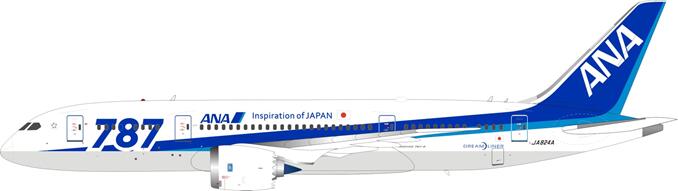 預購免運! JFox Model 1/200 全日空ANA B787-8 JA824A JF-787-8-002 