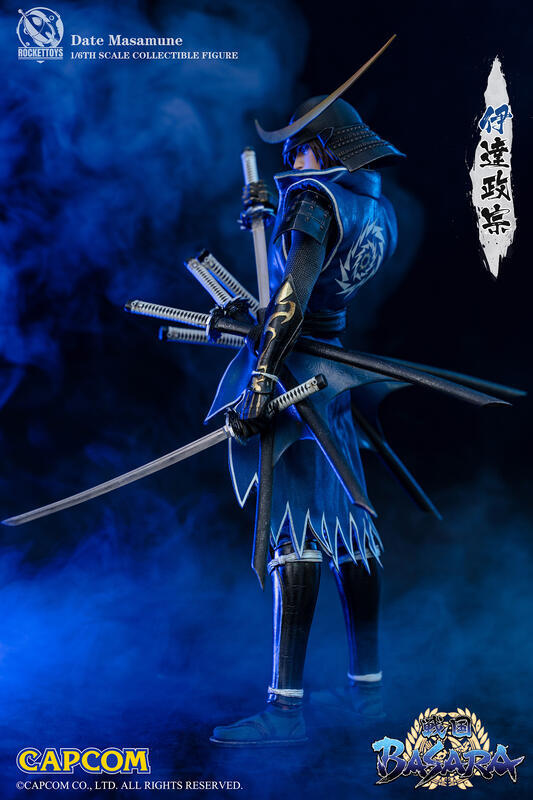 ROCKET TOYS 1/6 ROC-001 戰國BASARA 伊達政宗(全新品)~數量有限!要買