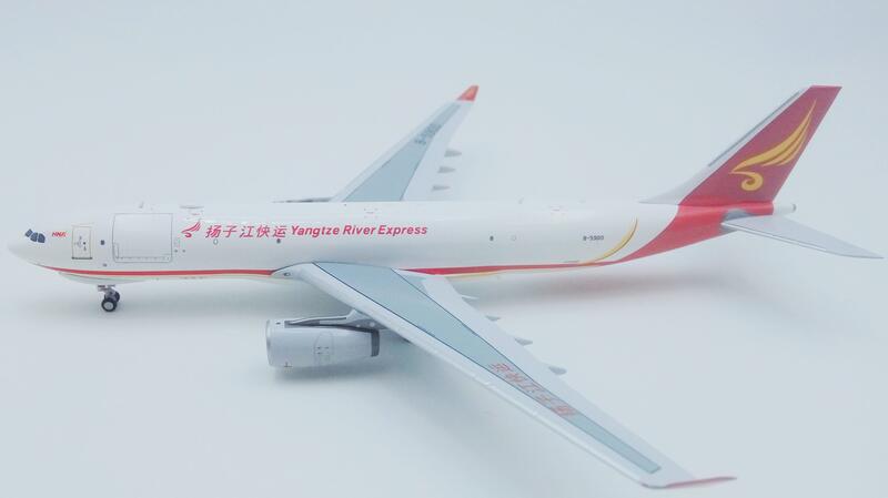 緣來】PandaModel 1/400 揚子江快運A330-200F 標準涂裝飛機模型B-5900 