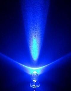 【緣來】5MM LED發光二極管 藍色 白發藍 透明燈體 高亮 長腳 一包1000個