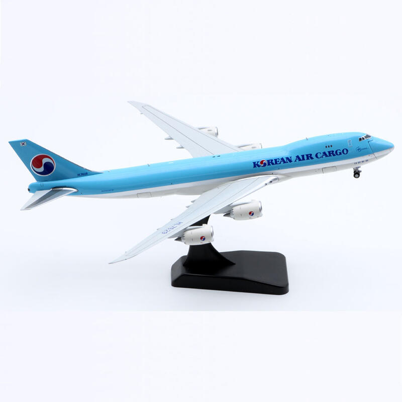 無料発送 大韓航空 KOREAN AIR CARGO B747-400F 貨物機 模型 T 模型 ...