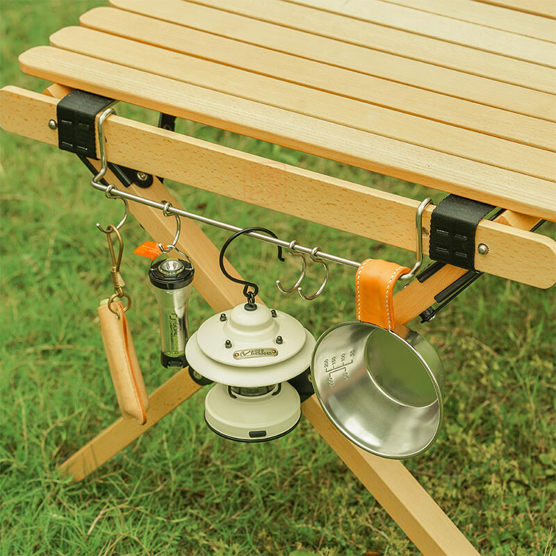 [Popular Recommendation] BLACKDEER Outdoor Exquisite Camping Stainless Steel Table Side Hanger Egg Roll Table Accessories Multi-Function Hanger