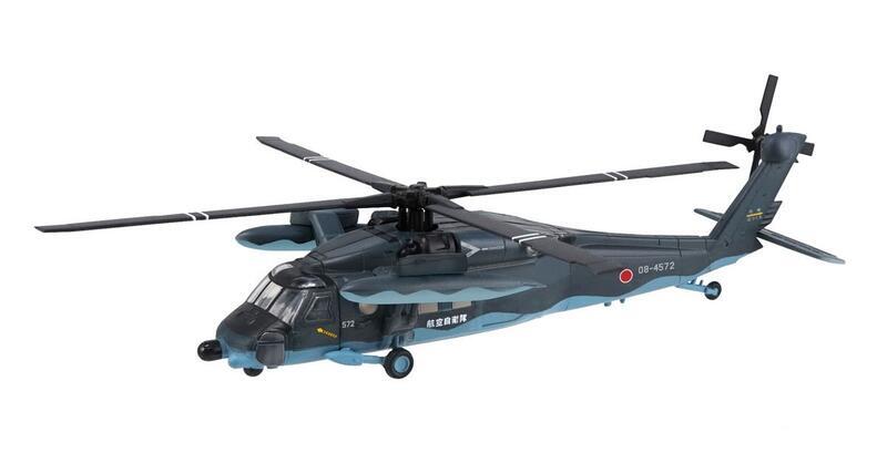 1/144直升機第9彈    螺旋槳可活動/(我國空勤總隊使用)UH-60J黑鷹直升機(盒裝)