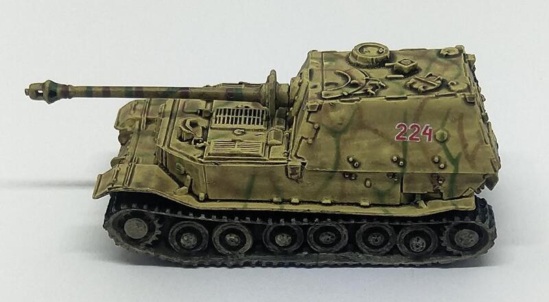 1/144WTM坦克對決篇4   德軍象式驅逐重戰車/3色迷彩/224號車(裸車)