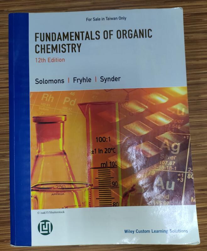 FUNDAMENTALS OF ORGANIC CHEMISTRY 12/E /SOLOMONS/2016/有劃記 | 露天市集 | 全台最大 ...