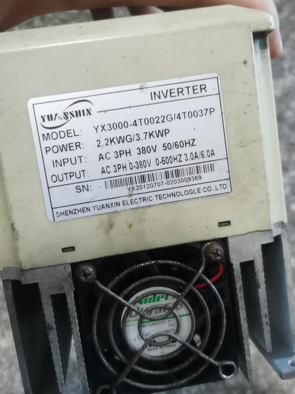 源信變頻器 拆機包好 380v2.2kw 價格200元 | 露天市集 | 全台最大的網路購物市集