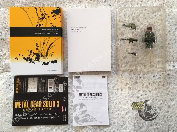 星月】KUBRICK METAL GEAR 100% 合金裝備MGS3 SNAKE 2005 MEDICOM TO